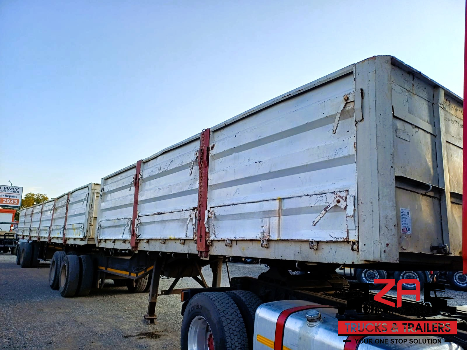 1996 HARTLAND SUPERLINK DROPSIDE TRAILER #53121